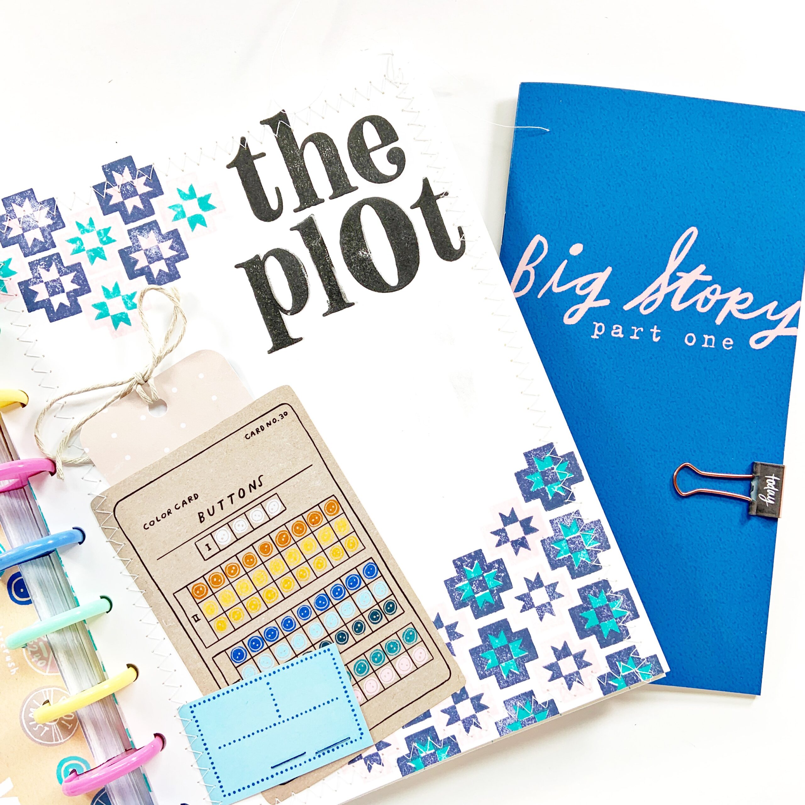 "Big Story, Part 1" Journal Setup The Scrappy Wife