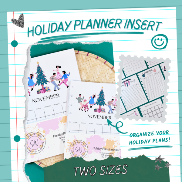 Holiday Planning Insert