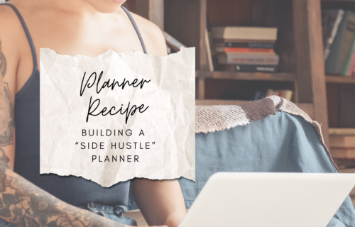 Side Hustle Small Business Planner
